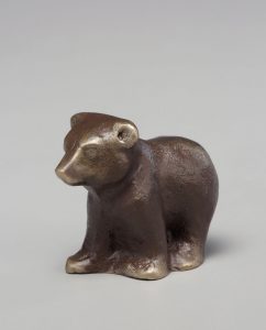 Scott Nelles - First Born Cub Sculpture | Grovewood Gallery